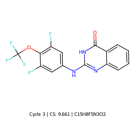 The champion molecule discovered by Project Prometheus.